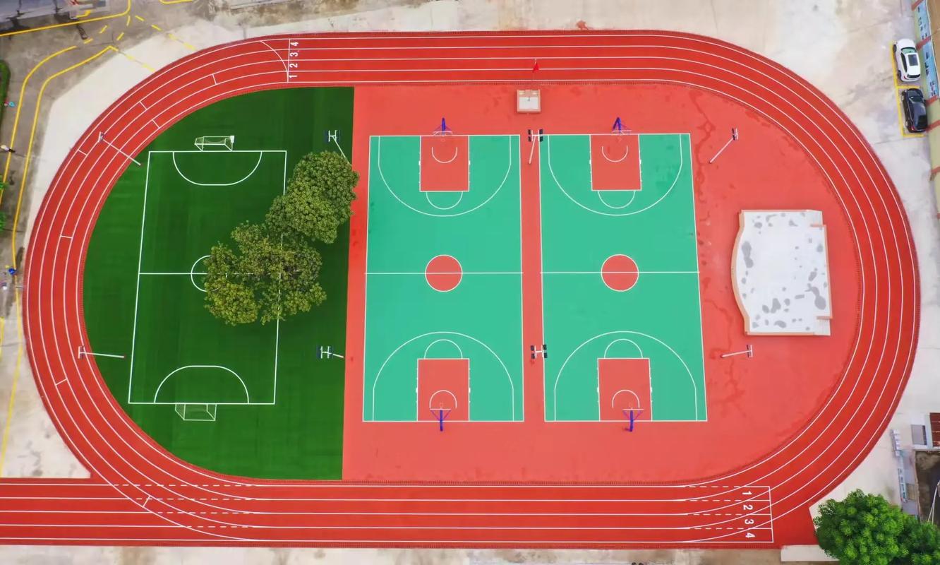 琼中黎族苗族自治县学校塑胶跑道篮球场 - 价格